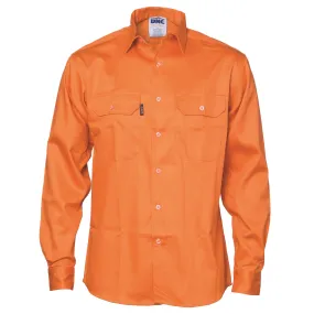 3402 Patron Saint® Flame Retardant Drill Shirt - Long Sleeve