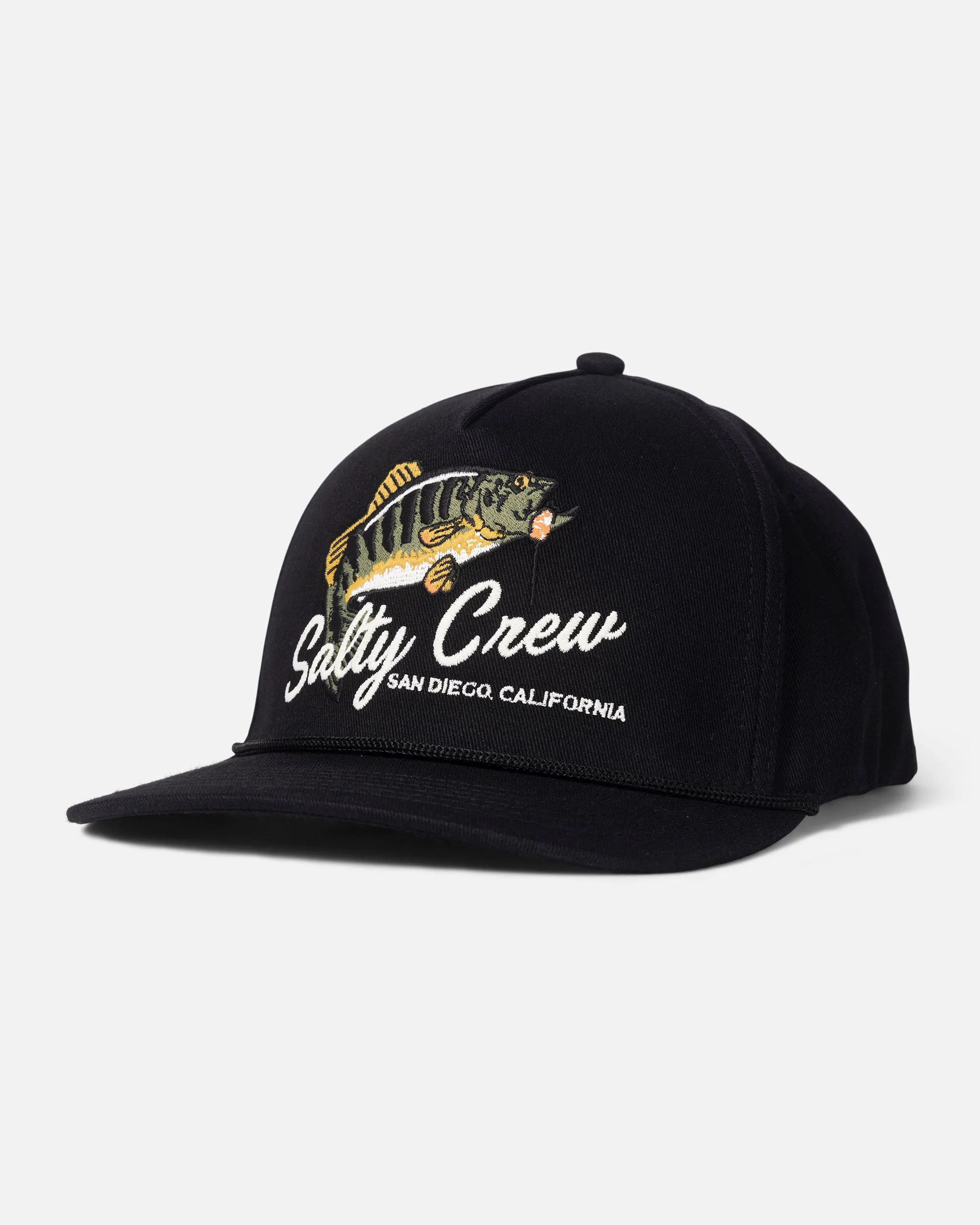 Bareback 5 Panel Hat - Black