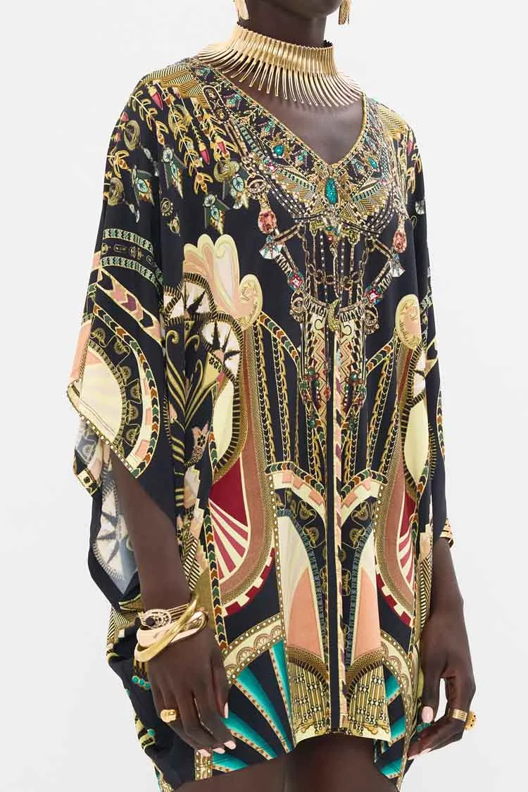 Bat Sleeve Dress in They Called Her Nefertari