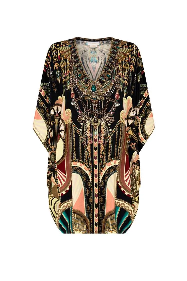 Bat Sleeve Dress in They Called Her Nefertari