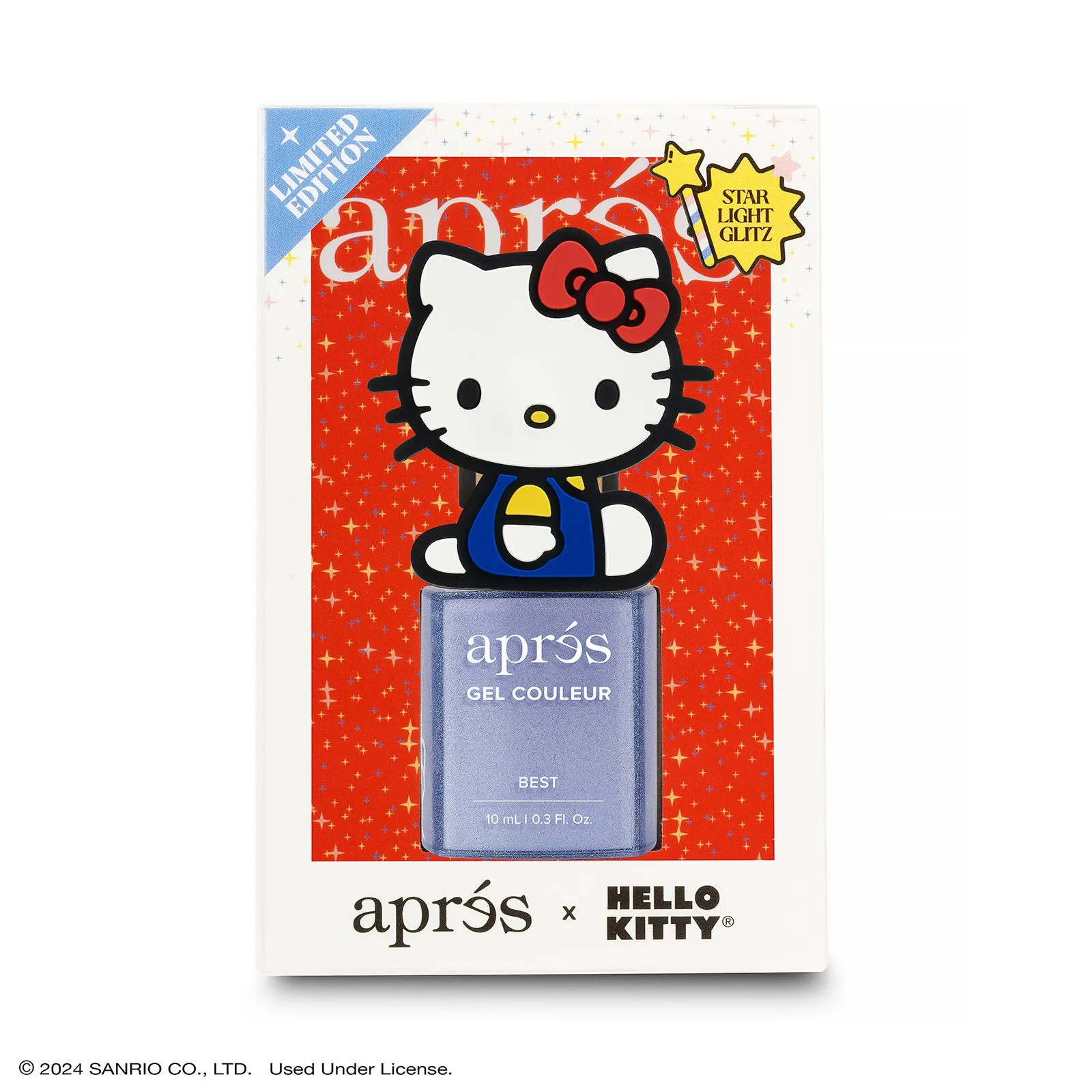Best - Hello Kitty® Flash Glitter Gel Couleur, 10ml