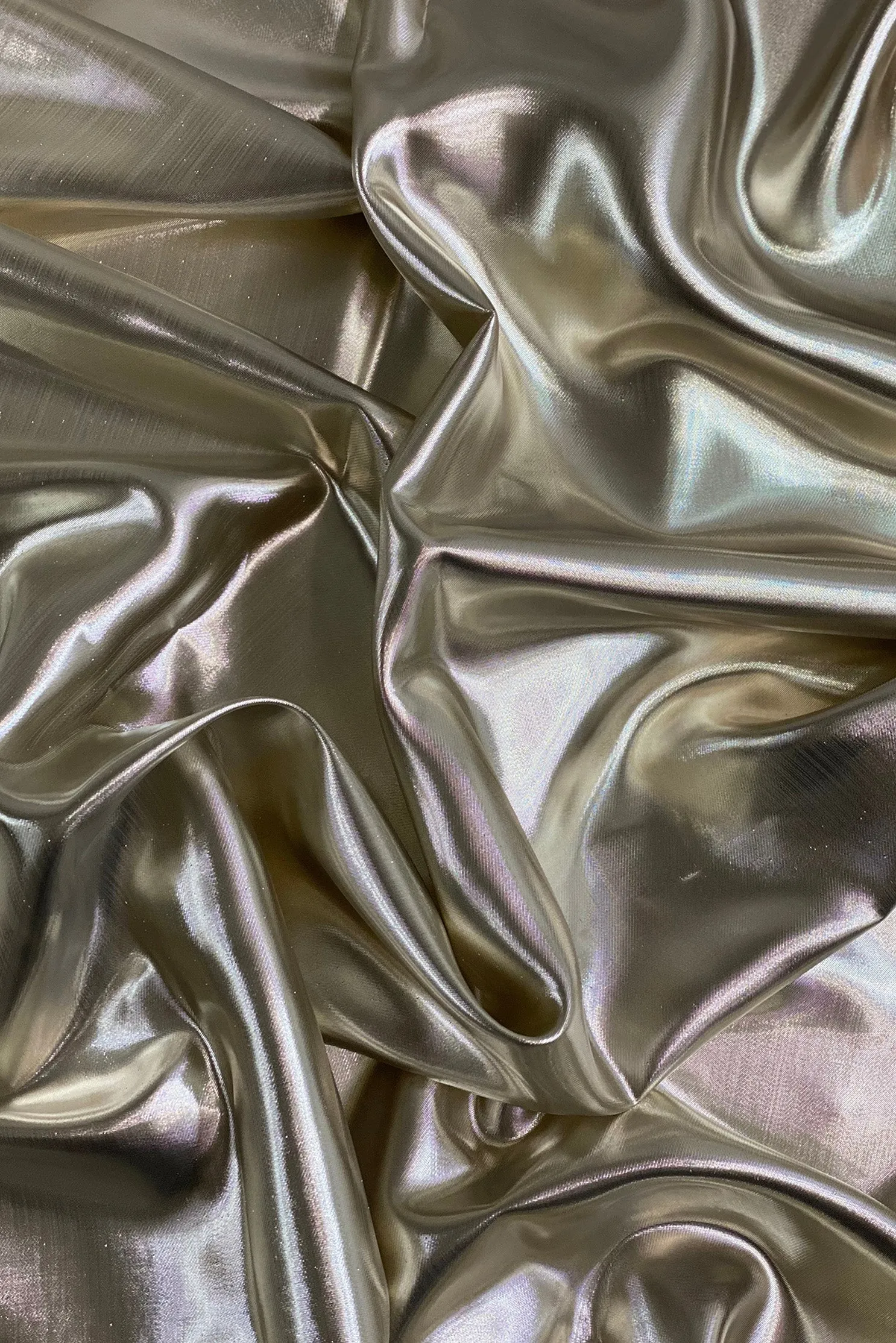 Champagne Chiffon Lame