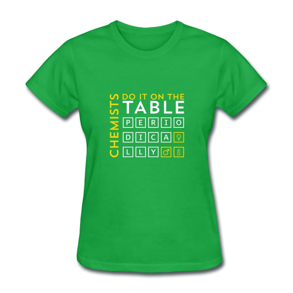 Chemists Do It On The Table Periodically Women's T-Shirt