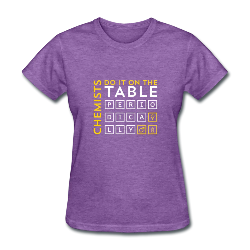 Chemists Do It On The Table Periodically Women's T-Shirt