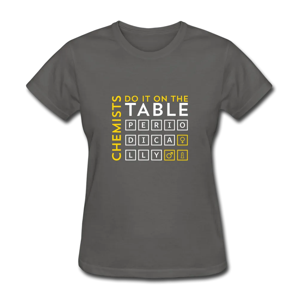 Chemists Do It On The Table Periodically Women's T-Shirt