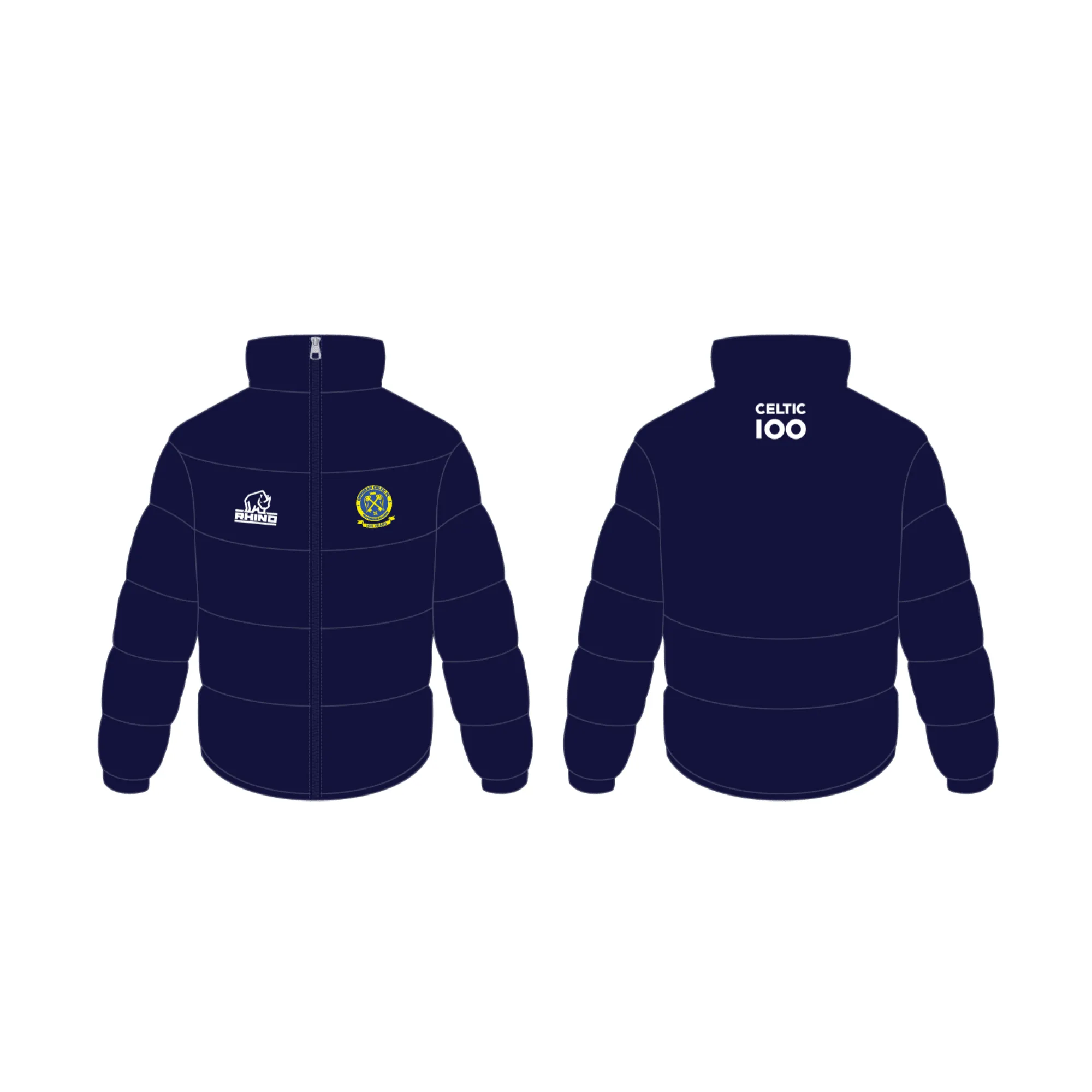 Cwmbran Celtic AFC Ladies Puffer Jacket