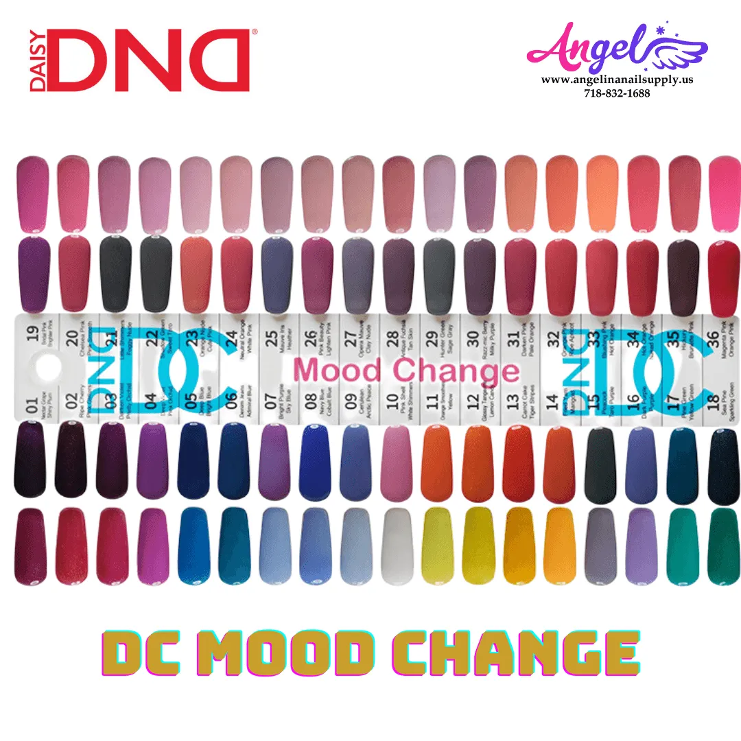 DC Mood Change Full Set 36 Colors #1 - #36 GEL ONLY