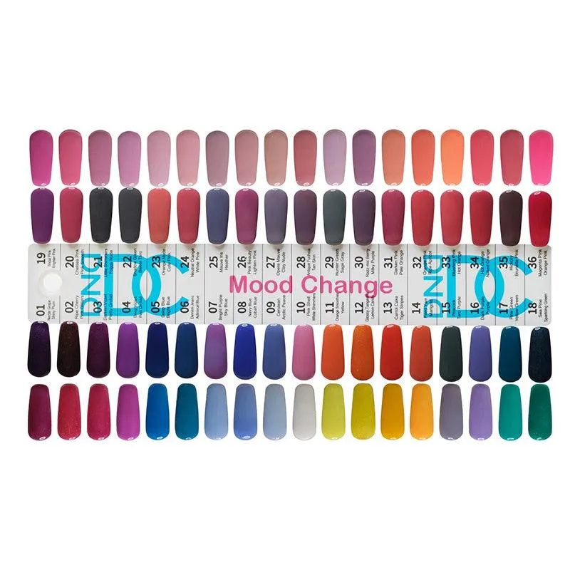 DC Mood Change Full Set 36 Colors #1 - #36 GEL ONLY
