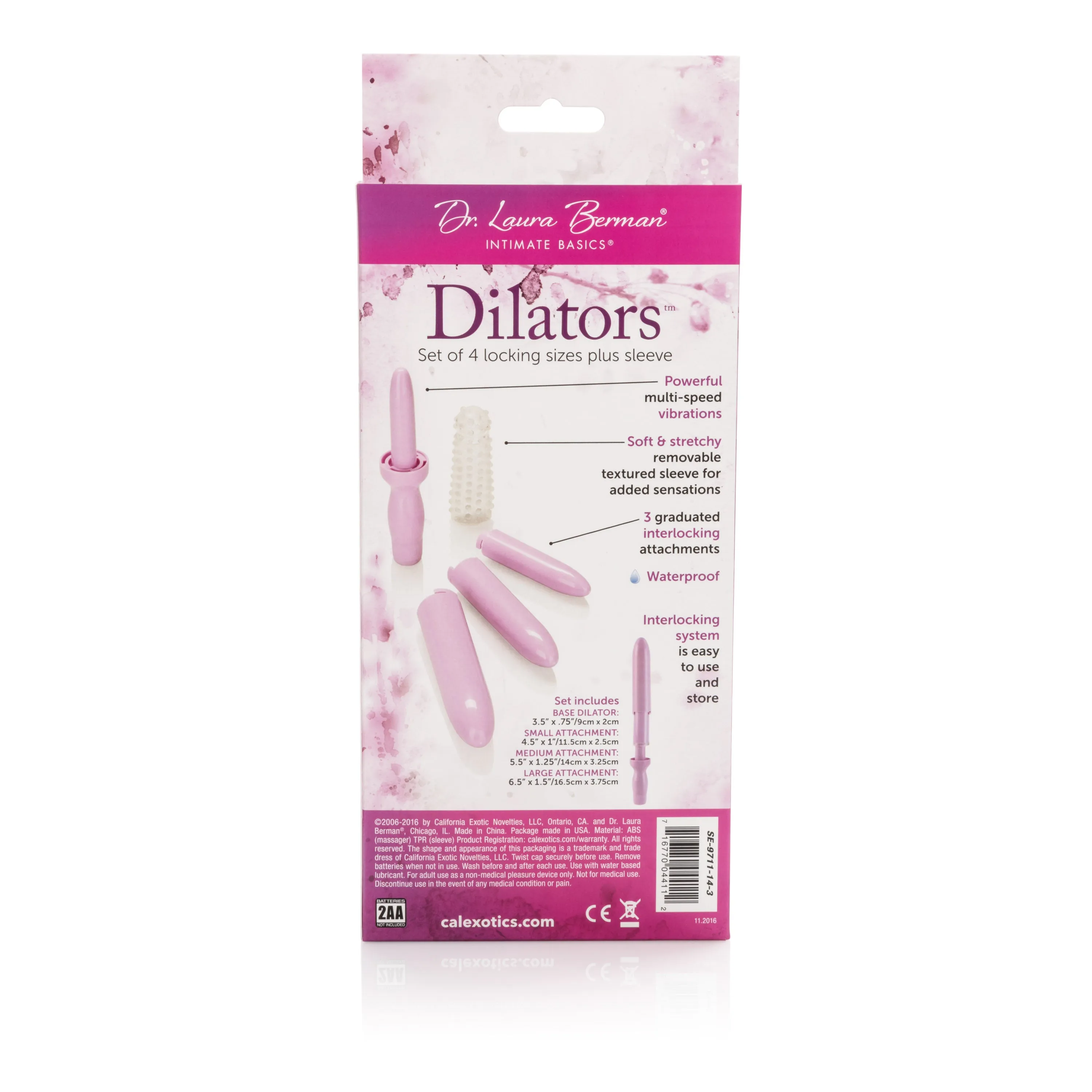 Dr. Laura Berman Dilator Set: Fun, Stretchy, and Vibrating Bliss!