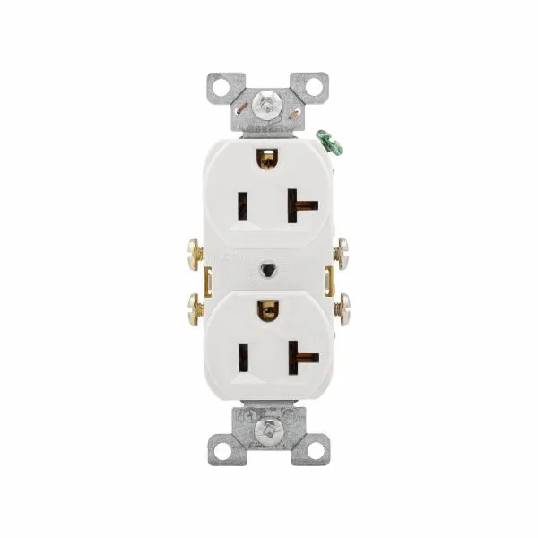 Eaton CR20W Spec Grade Duplex Receptacle Outlet