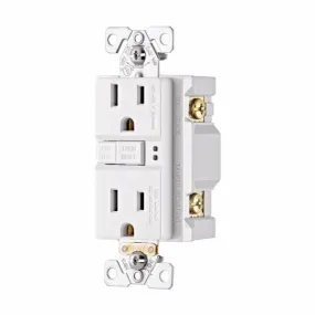 Eaton TRSGF20W Tamper Resistant GCFI Self-Test Receptacle