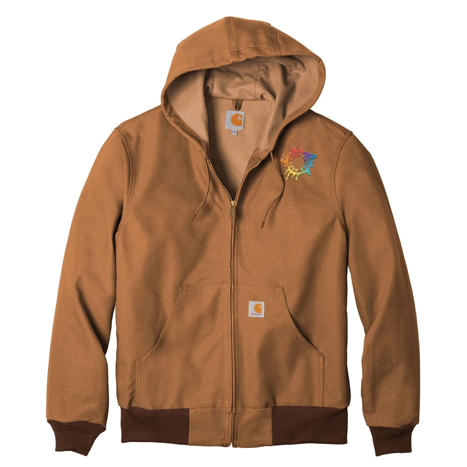 Embroidered Carhartt ® Thermal-Lined Duck Active Jac