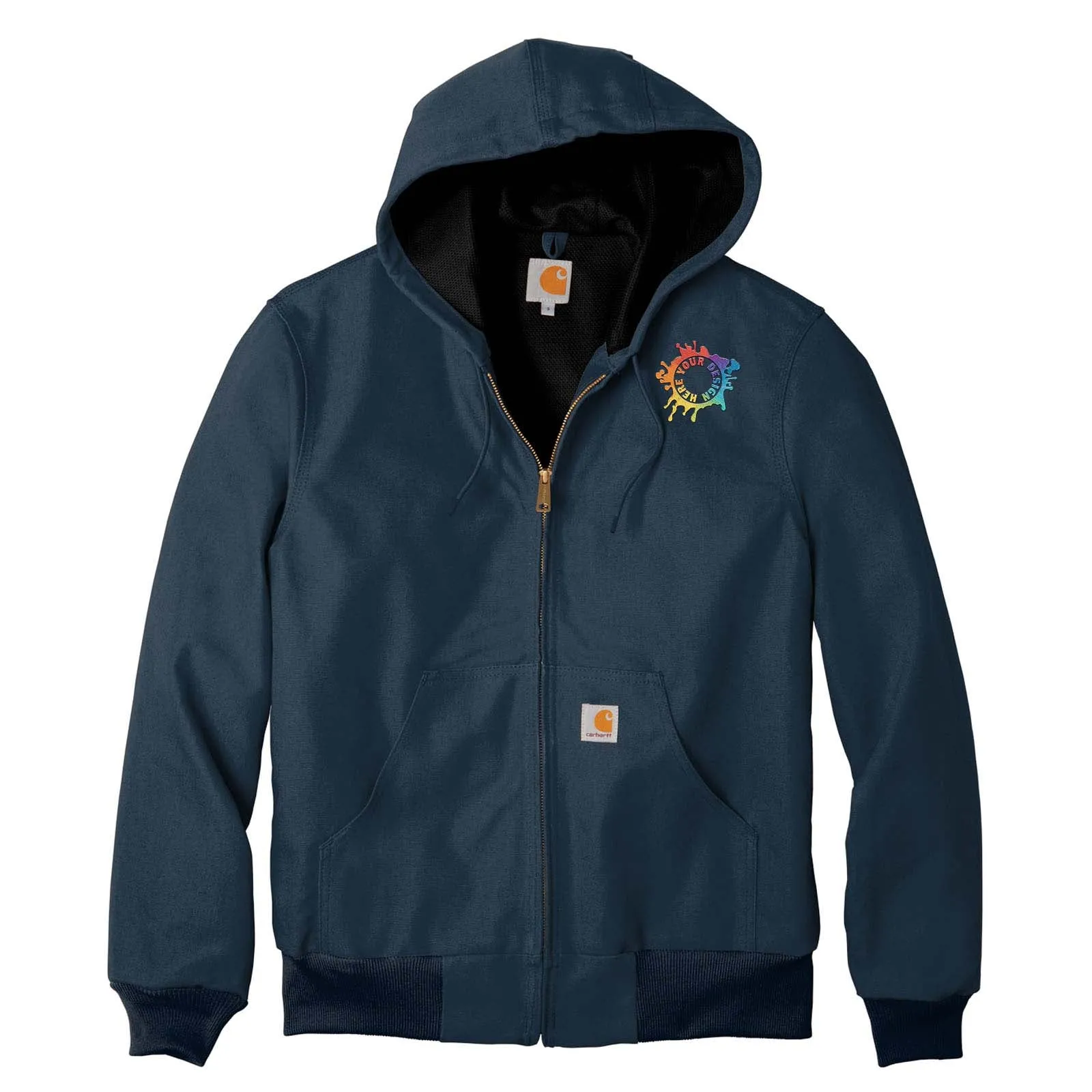 Embroidered Carhartt ® Thermal-Lined Duck Active Jac