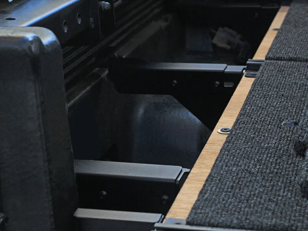Front Runner Wolf Pack Drawer Kit for Ford Ranger Wildtrak / Raptor with Drop In Bed Liner | 2014 - Current
