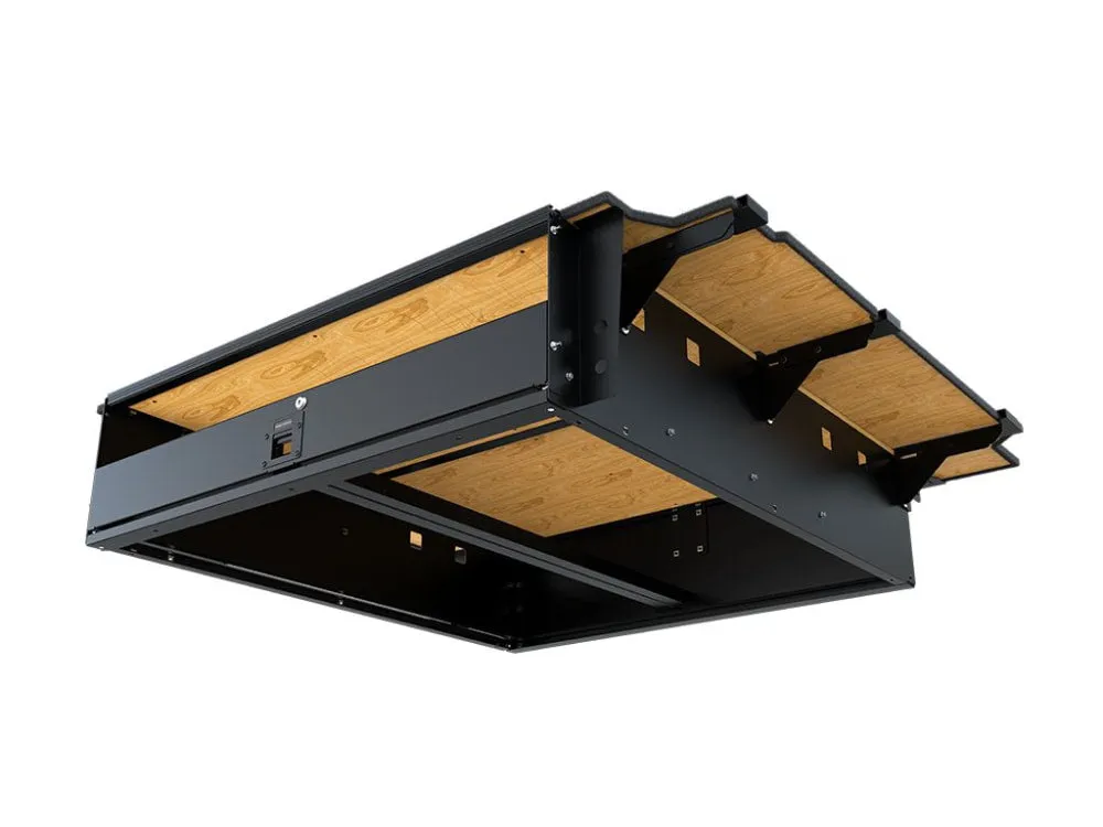Front Runner Wolf Pack Drawer Kit for Ford Ranger Wildtrak / Raptor with Drop In Bed Liner | 2014 - Current