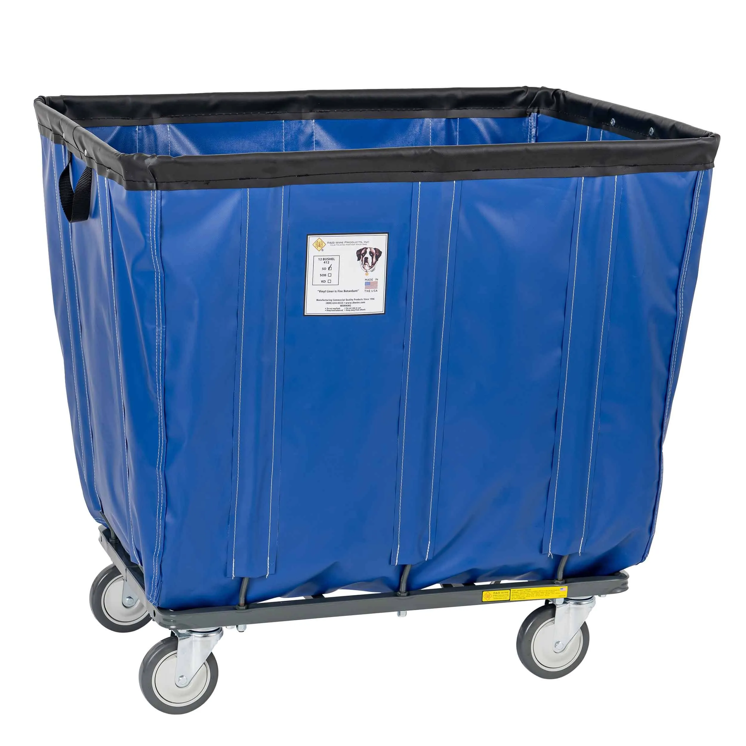 Fully Sewn Vinyl Basket Truck - 12 Bushel