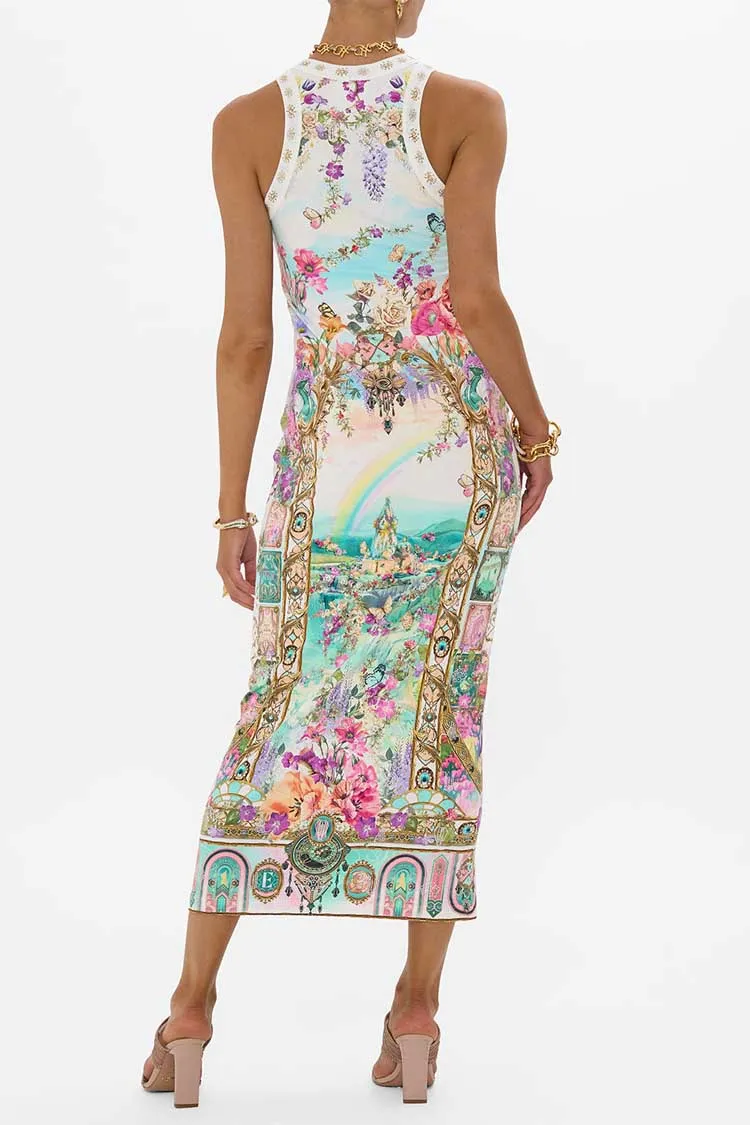 Jersey Tank Dress in Munchkinland