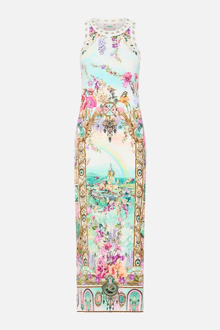 Jersey Tank Dress in Munchkinland