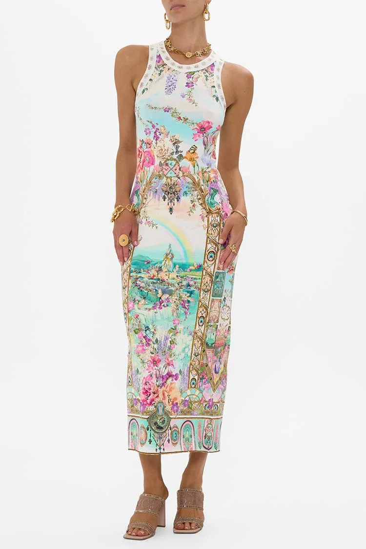 Jersey Tank Dress in Munchkinland