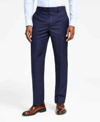 Lauren Ralph Lauren Mens Classic fit Dress Pants 38 / 30 Blue Solid Stretch