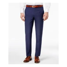 LAUREN Ralph Lauren Mens Classic fit Dress Pants 44 / 30 Blue Solid