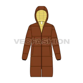 Mens Puffer Jacket with Oversized Hood Mens Puffer Jacket with Oversized Hood