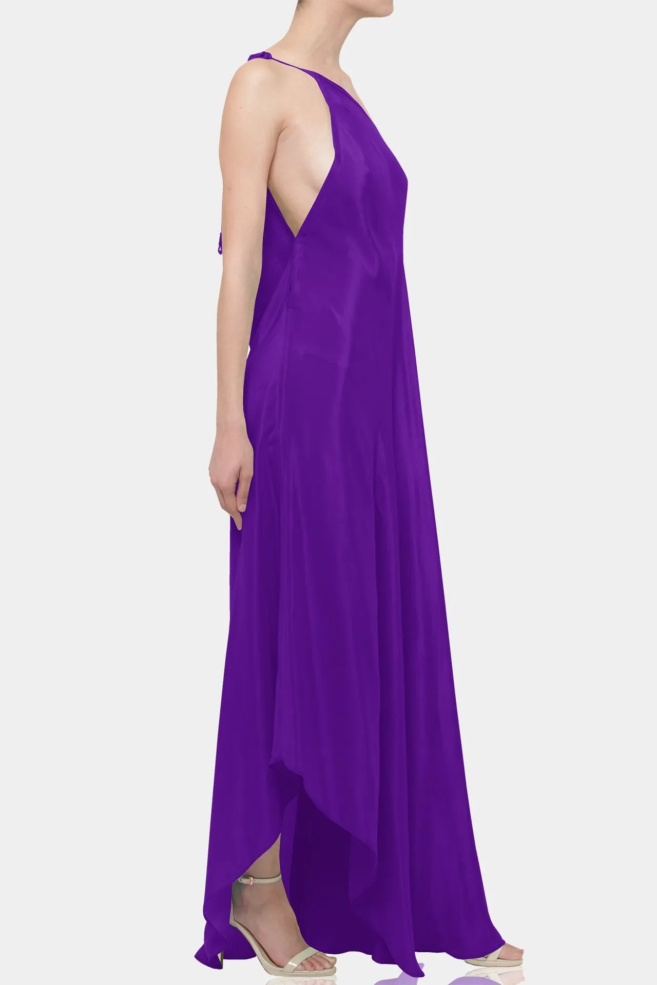 Purple Wedding Guest Dress