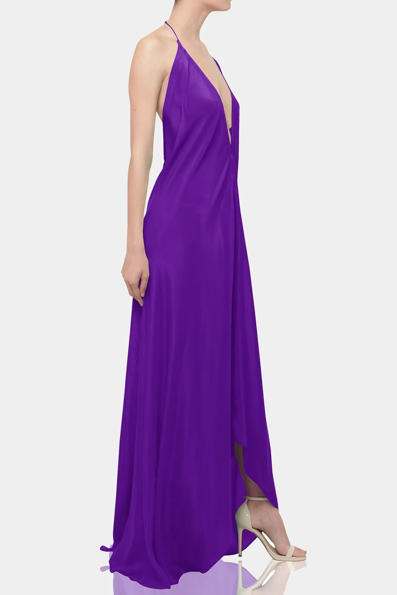 Purple Wedding Guest Dress