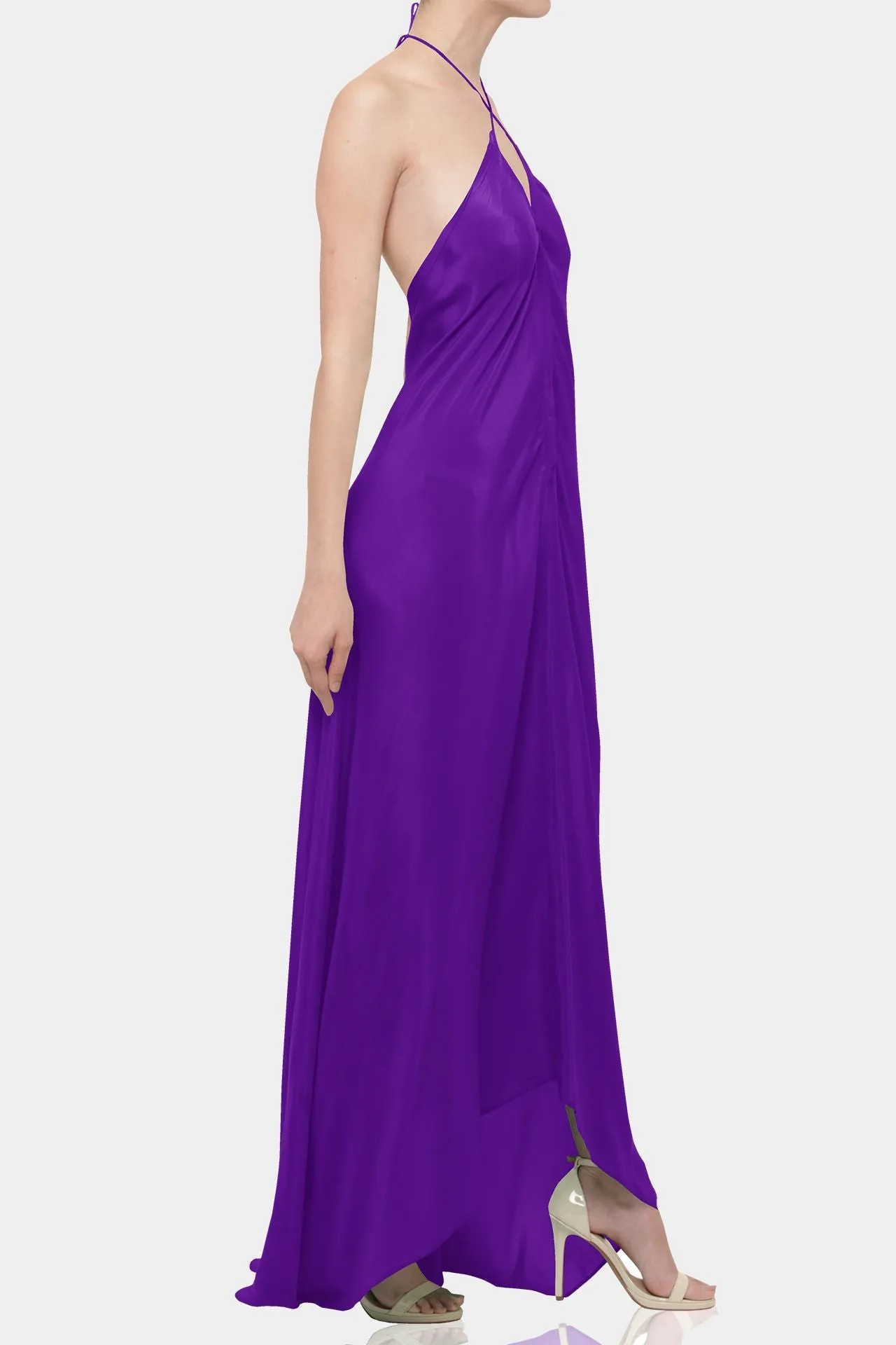 Purple Wedding Guest Dress