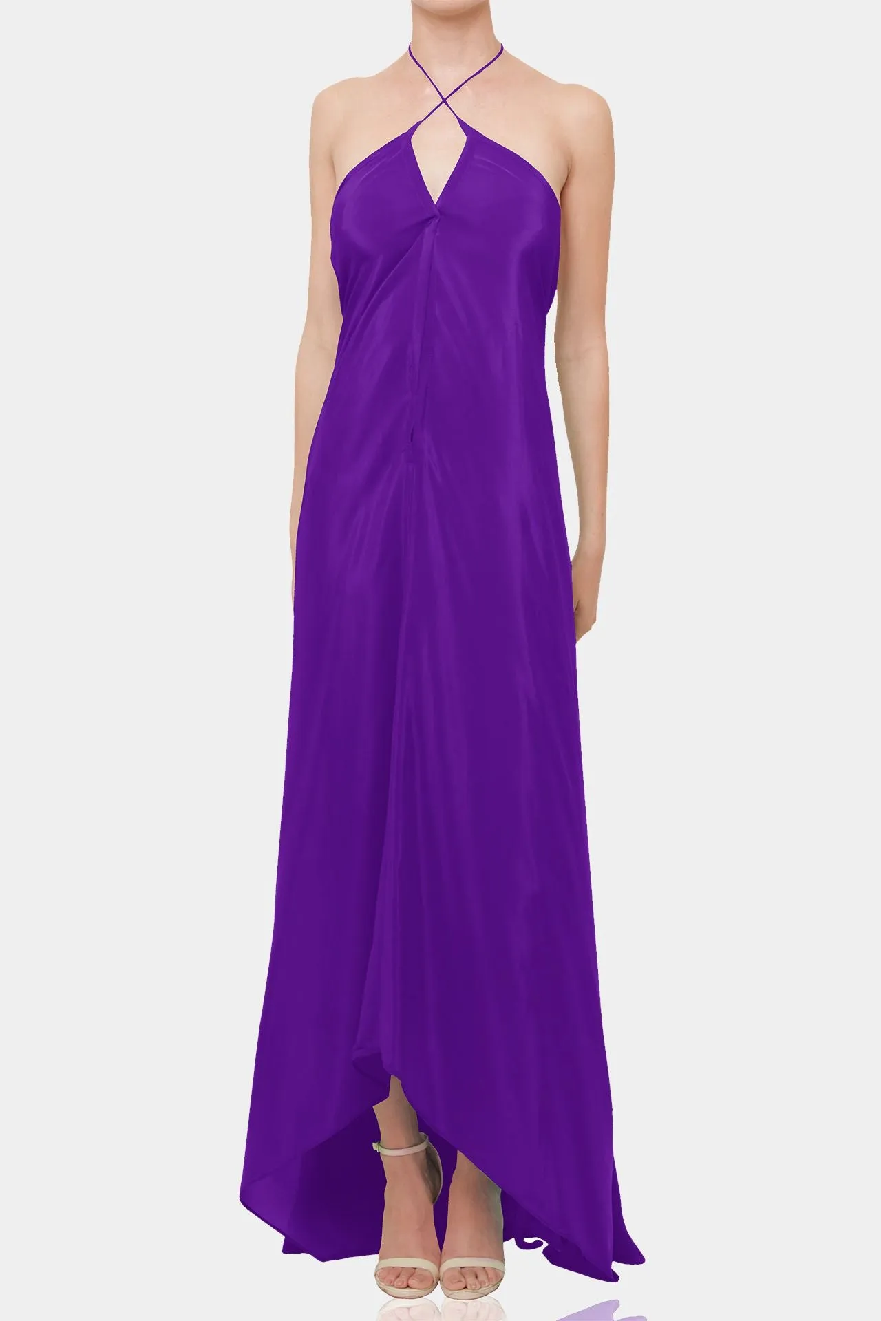 Purple Wedding Guest Dress