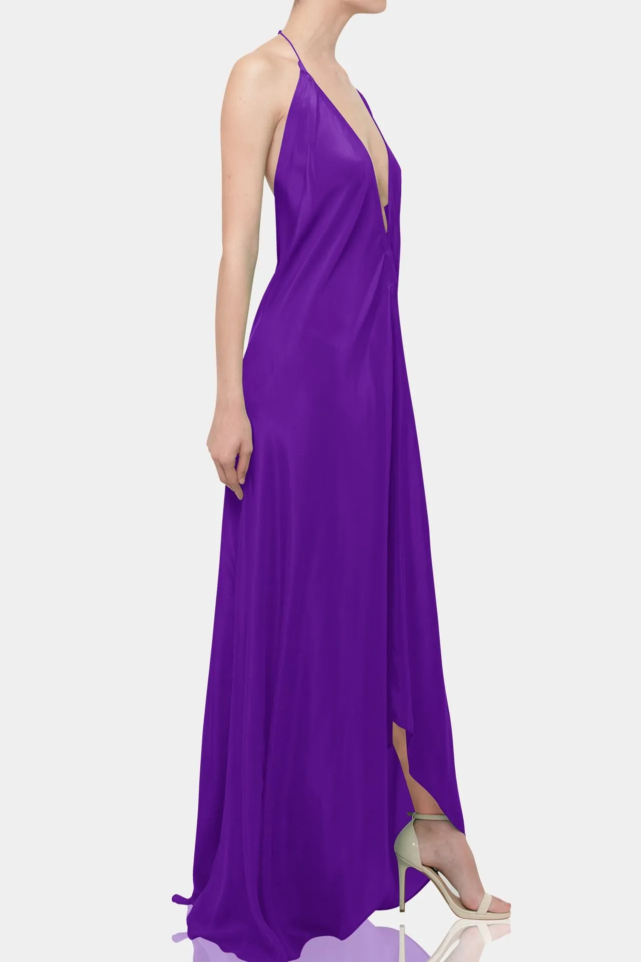 Purple Wedding Guest Dress