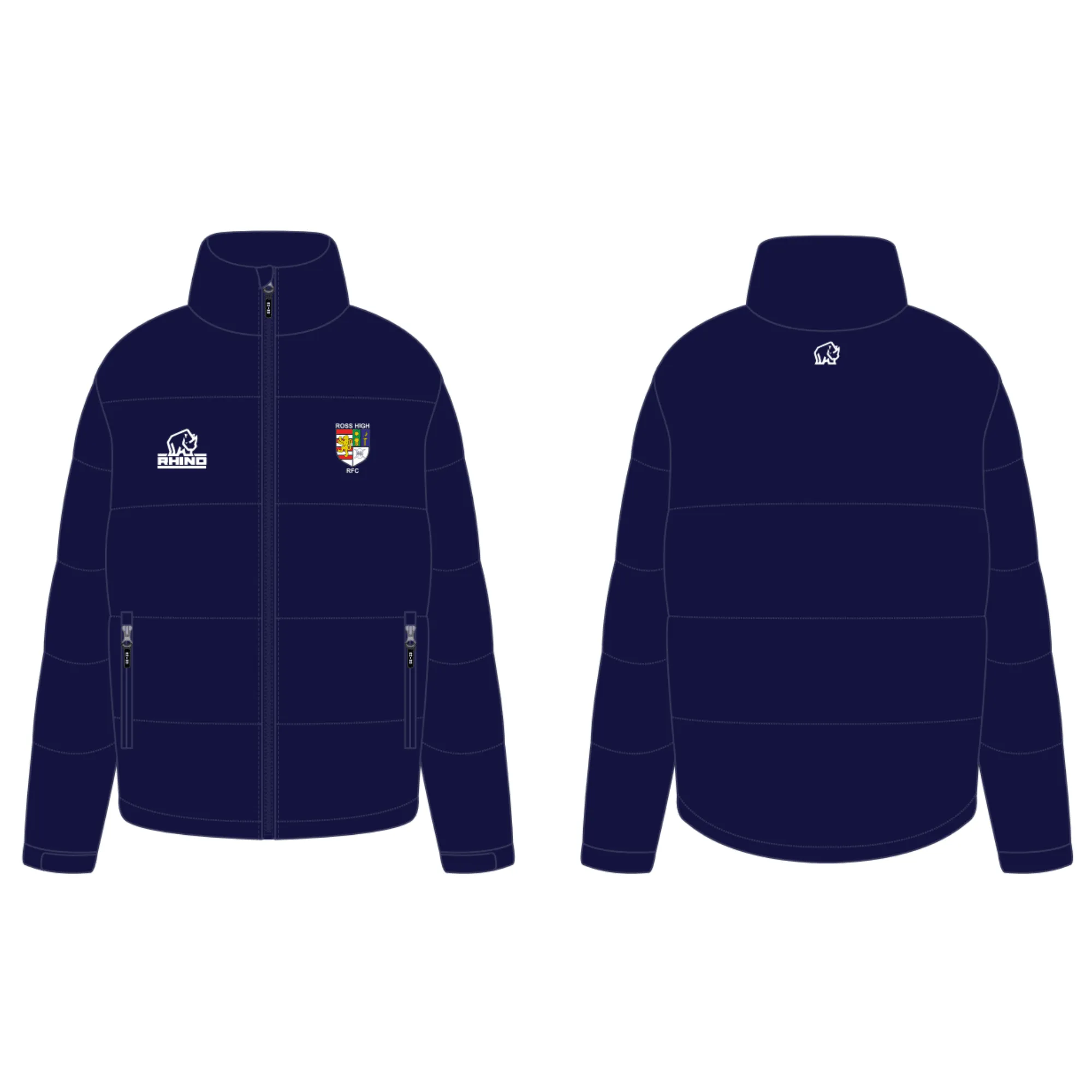 Ross High RFC Puffer Jacket