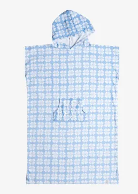 Roxy - RG Stay Magical Printed Hooded Poncho (Clear Sky Clik)