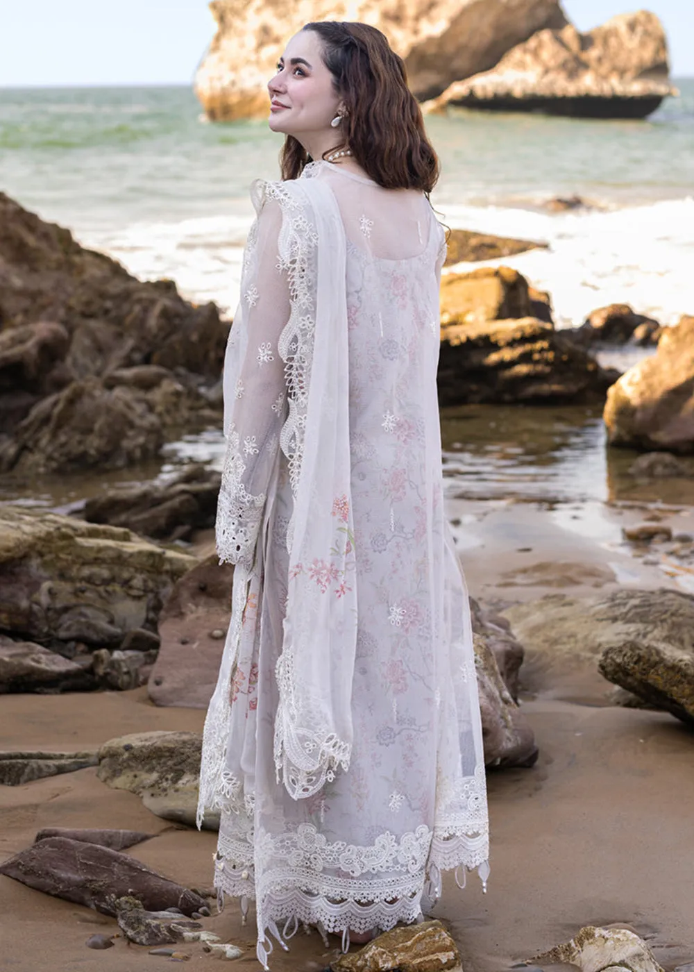 Sahil Kinare Luxury Lawn '24 by Qalamkar | FP-11 EMIRA