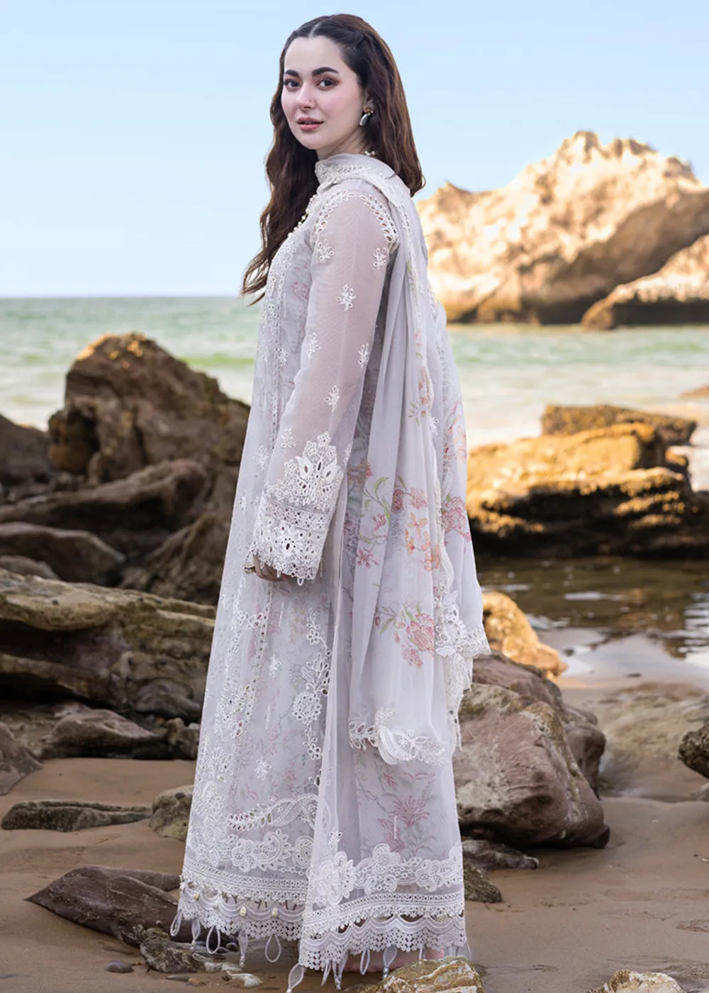Sahil Kinare Luxury Lawn '24 by Qalamkar | FP-11 EMIRA