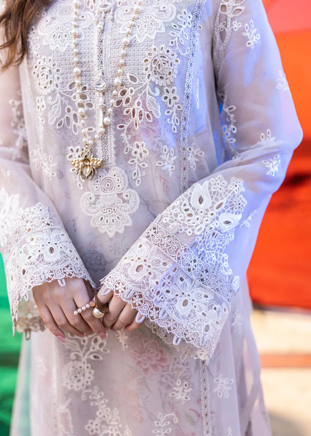 Sahil Kinare Luxury Lawn '24 by Qalamkar | FP-11 EMIRA