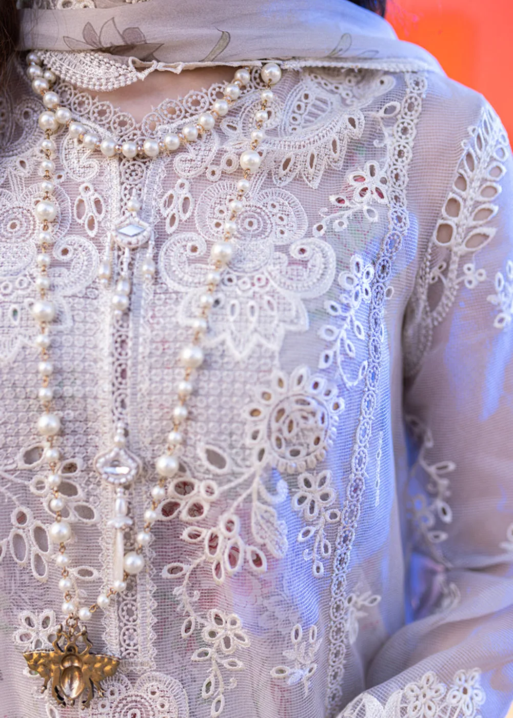 Sahil Kinare Luxury Lawn '24 by Qalamkar | FP-11 EMIRA