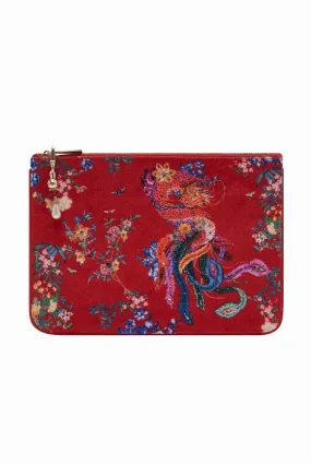 Small Canvas Clutch in The Summer Palace | FINAL SALE