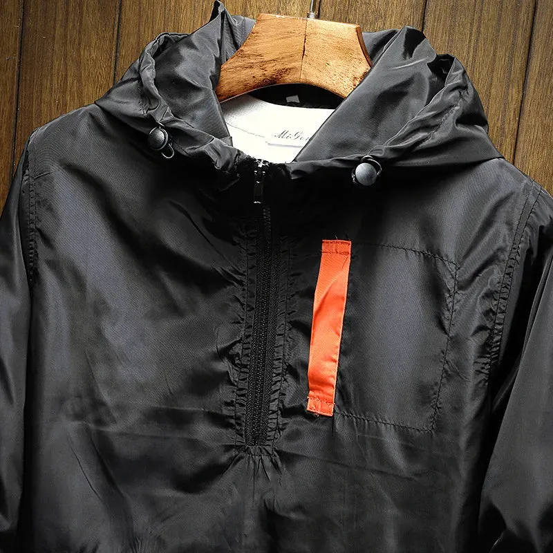 Solid With Bright Color Japanese Style Jacket