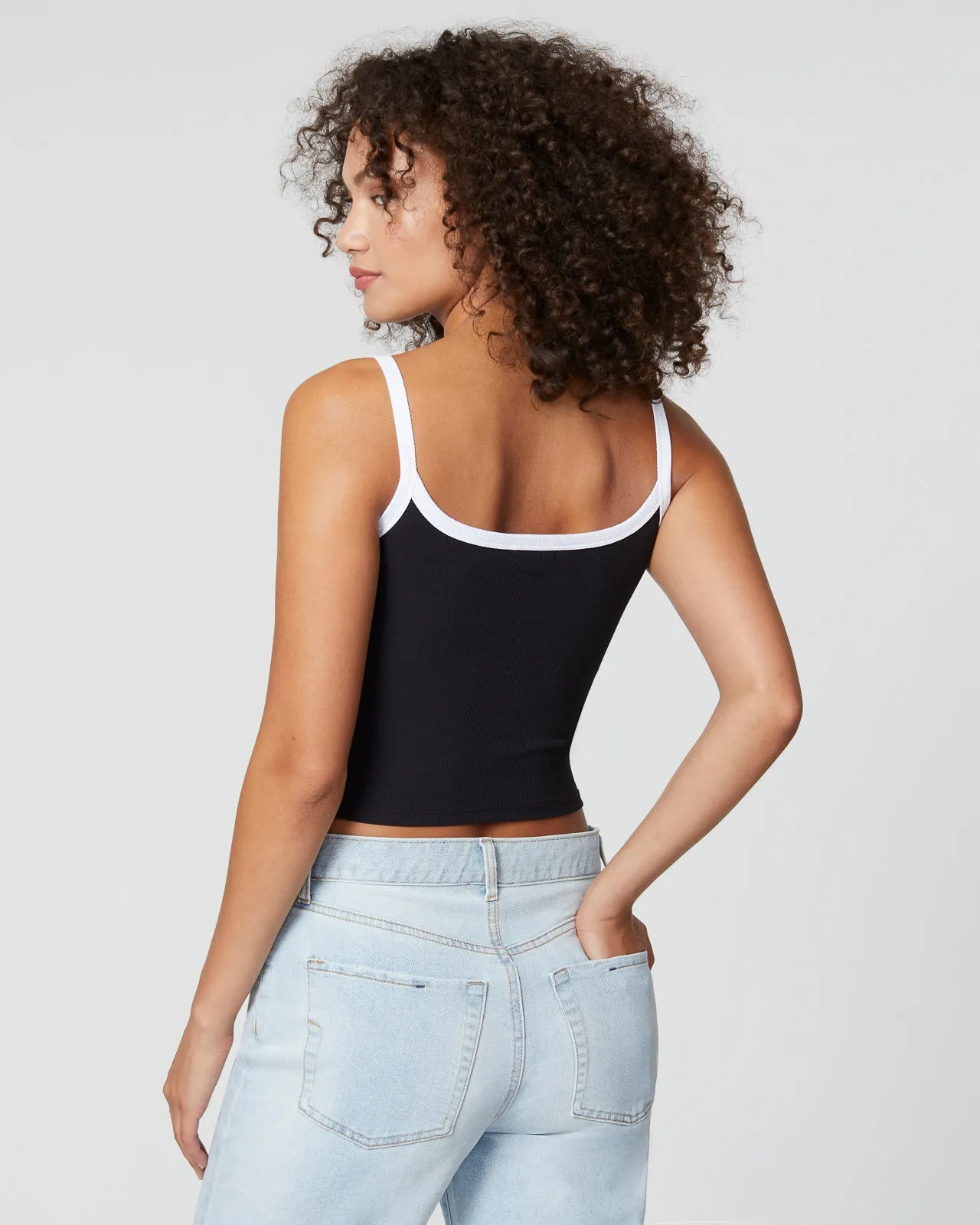 Sunburst Rib Crop Tank