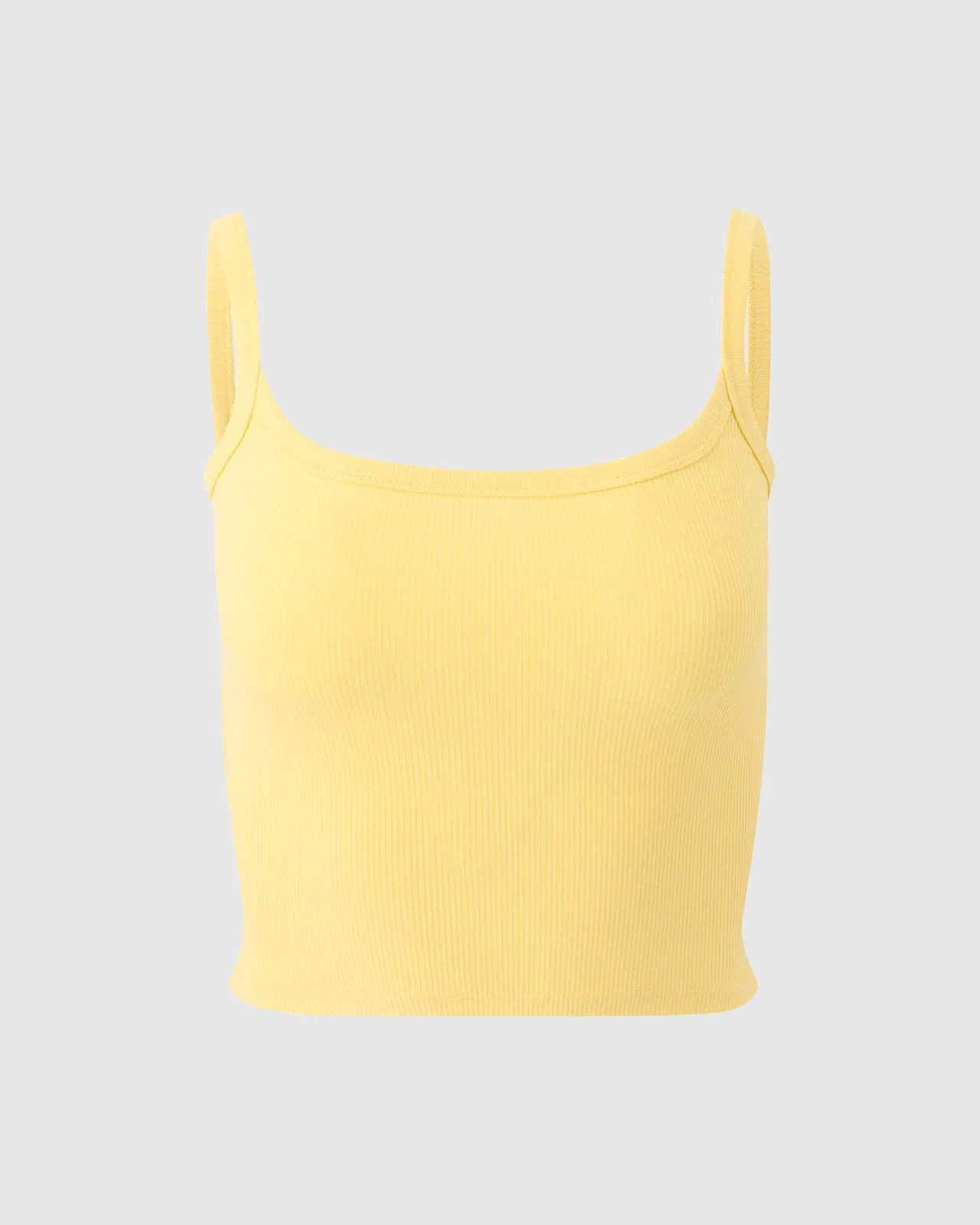 Sunburst Rib Crop Tank