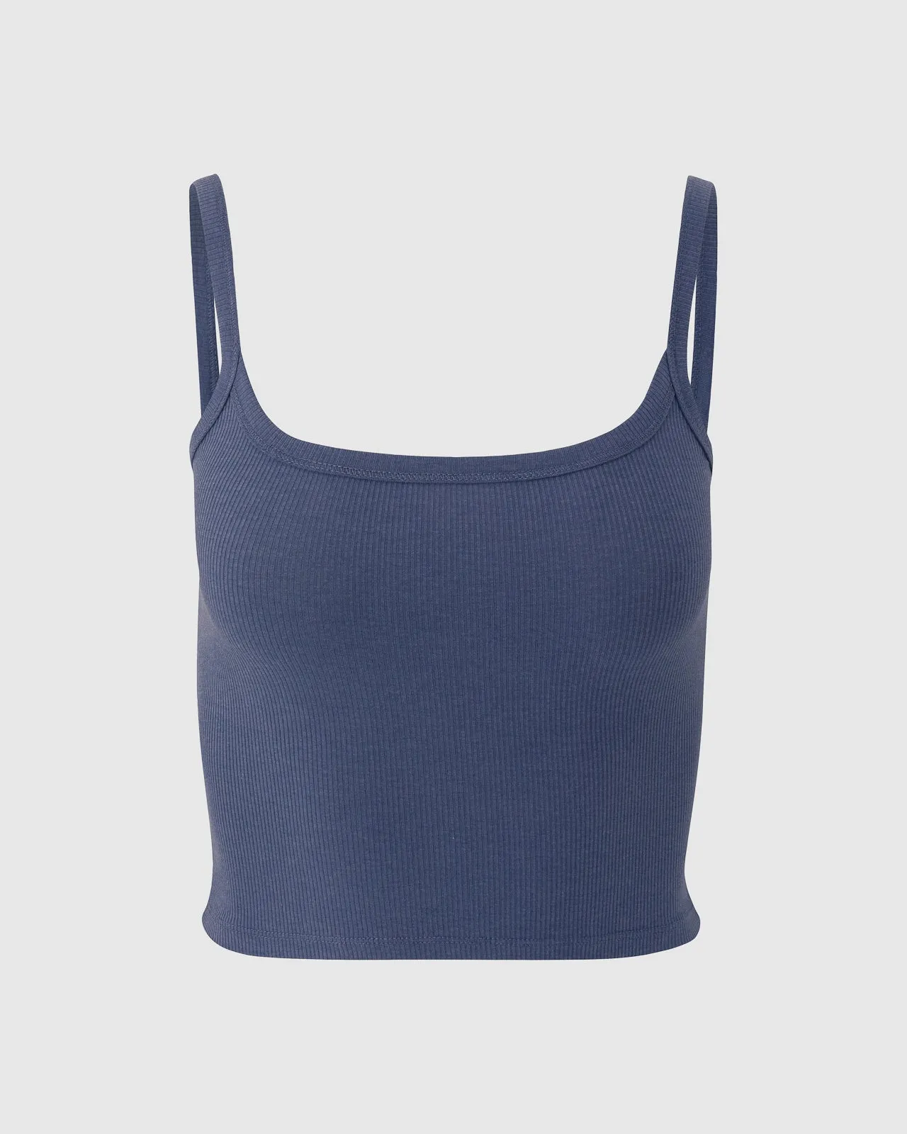 Sunburst Rib Crop Tank