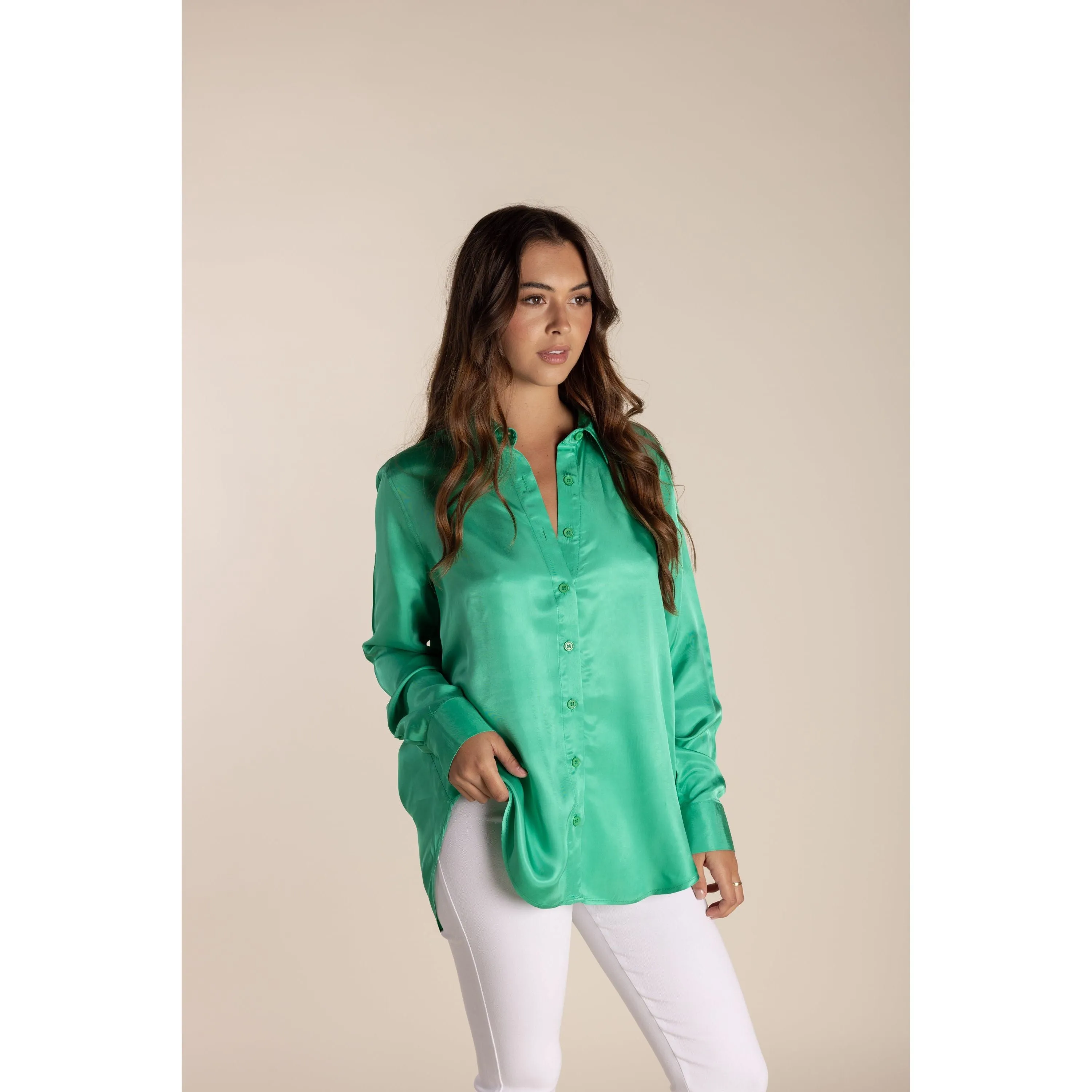 Two T's - Jewel Shirt Sea Green