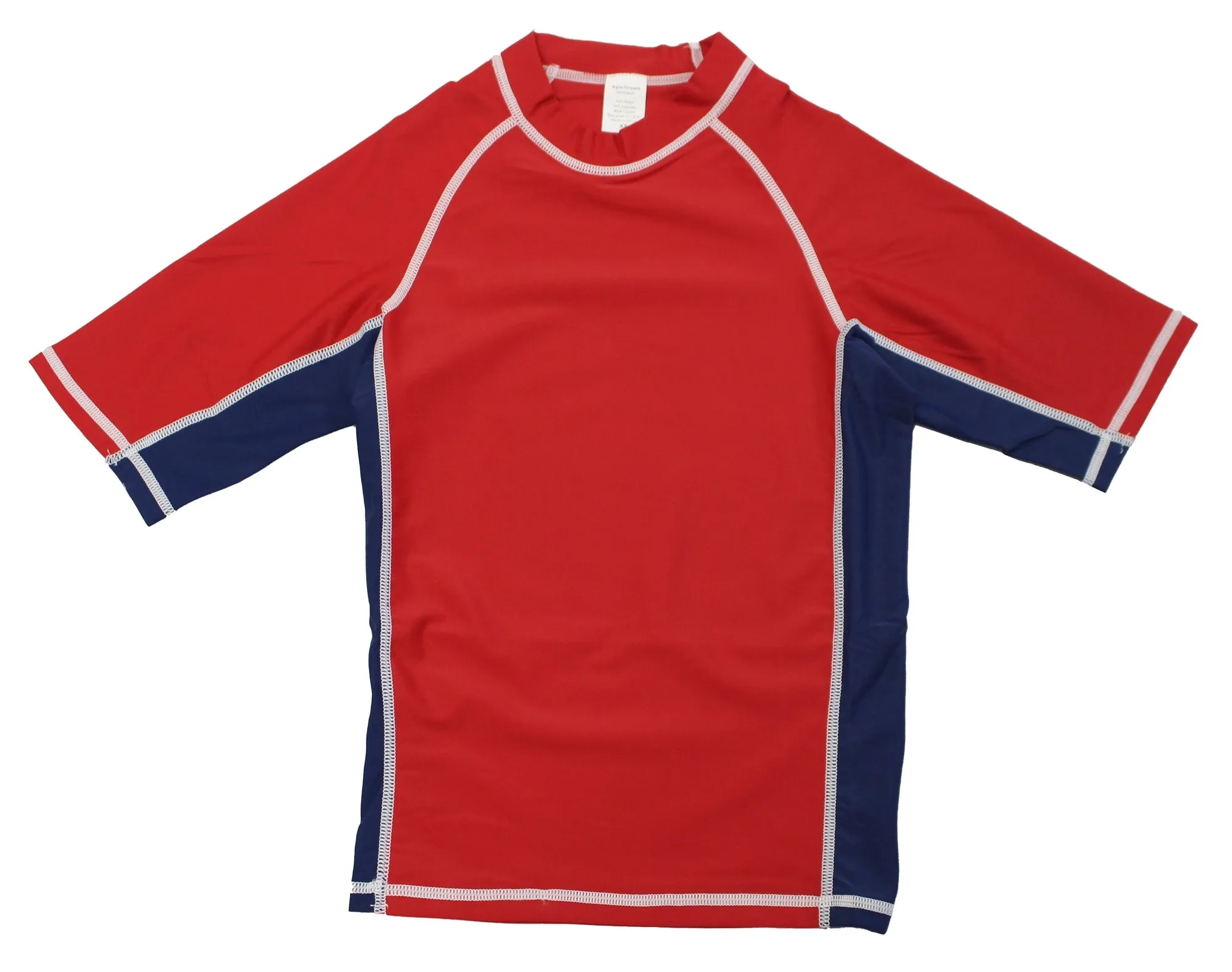 UV Defense Youth Unisex Short Sleeve Rash Guard Tee (RS003)