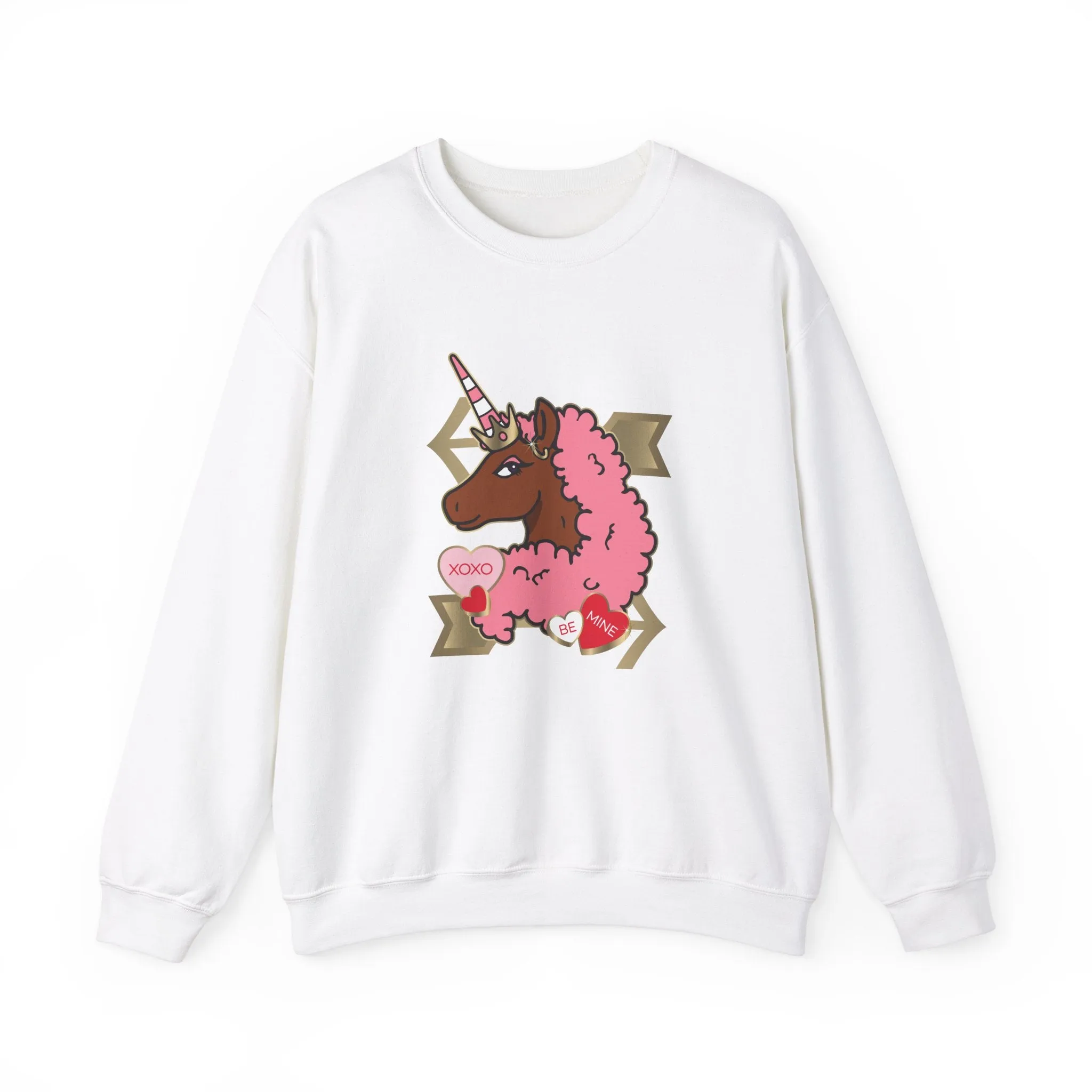 Women - Afro Unicorn Love Sweatshirt