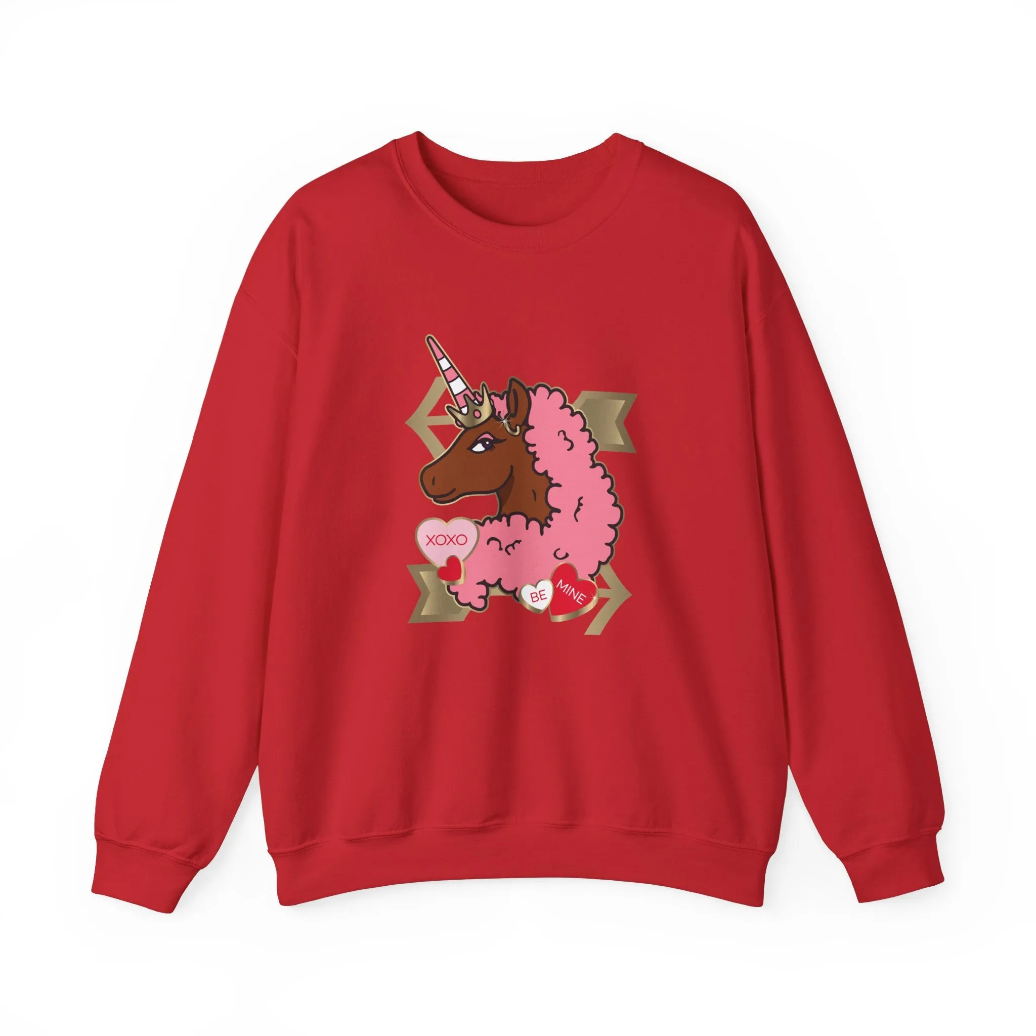 Women - Afro Unicorn Love Sweatshirt