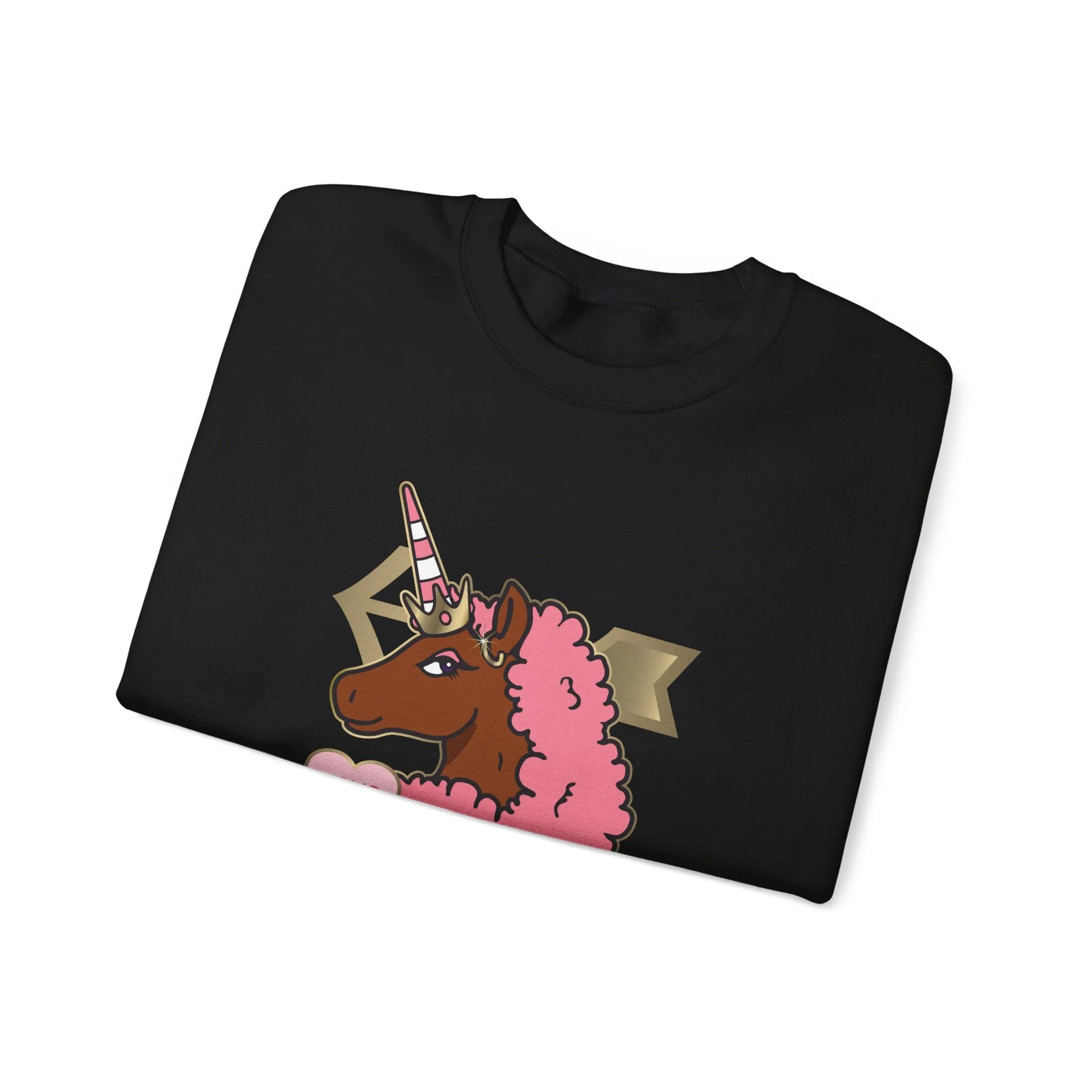 Women - Afro Unicorn Love Sweatshirt