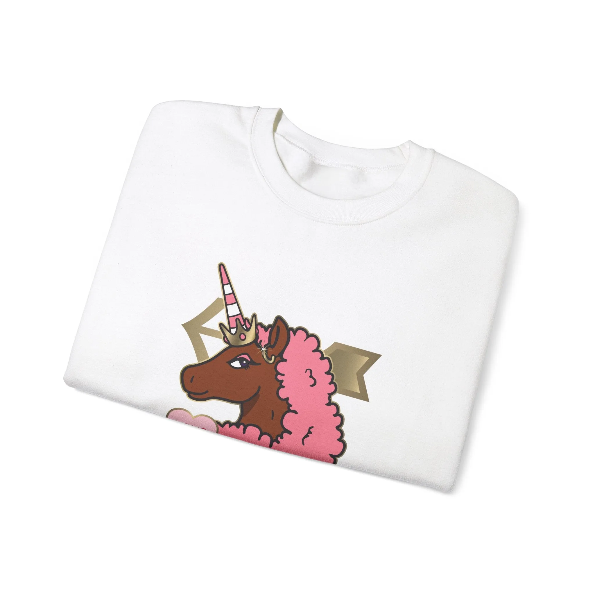 Women - Afro Unicorn Love Sweatshirt