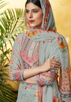 Women Unstitched Pure Cotton Suits with Swarovski Diamond Work Women Unstitched Pure Cotton Suits with Swarovski Diamond Work