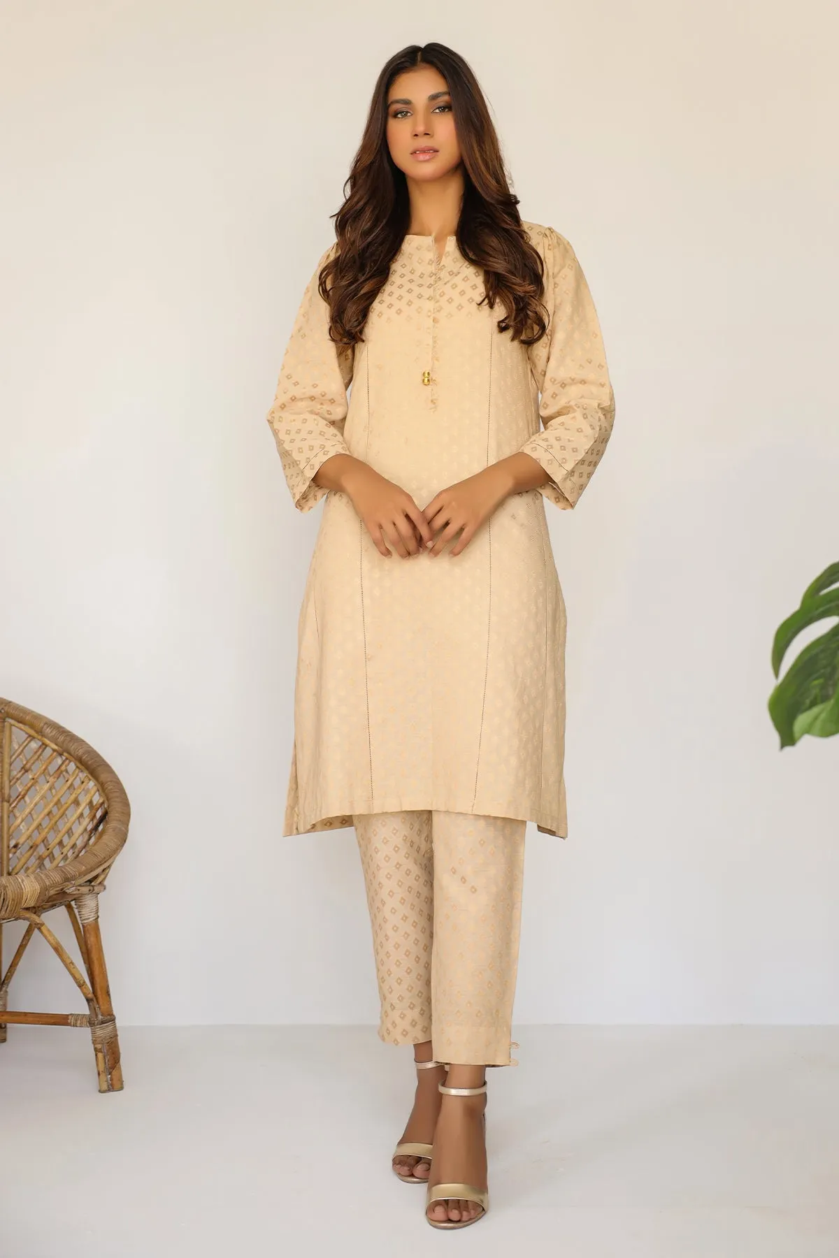 Zari Jacquard - 2 Piece